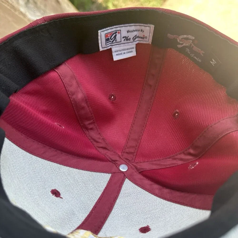 The Game University of Oregon Or Oral Roberts‎ Hat Cap Red Gold Emblem